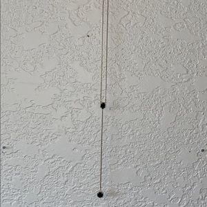 Double black stone Kendra Scott necklace